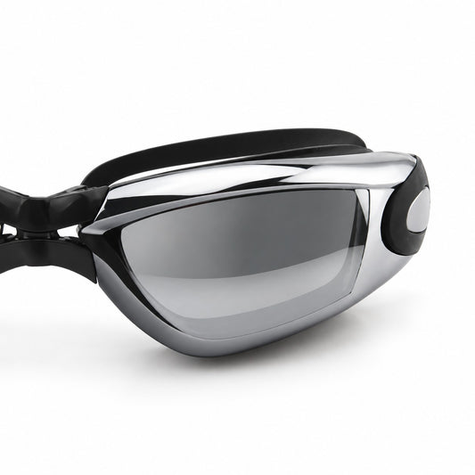 Gafas de natación antivaho con lentes espejadas